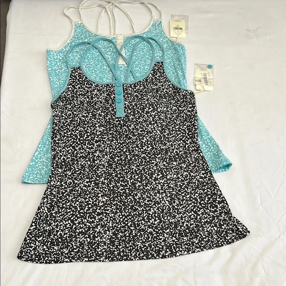 Jasmine & Ginger Blue and Black Sleeveless Sundress